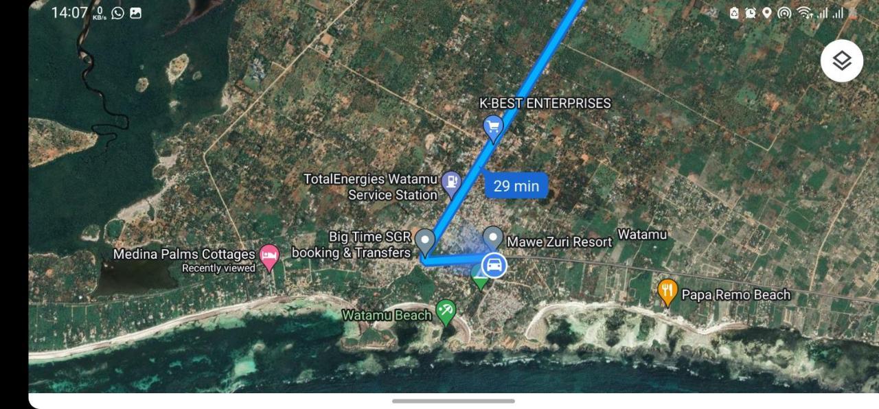 Ocean Breeze Homes Watamu 3 Bedroom Free Wi-Fi And Parking Eksteriør billede